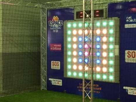 Mur Digi-Sports utilisé à des fins de sensibilisation et prévention