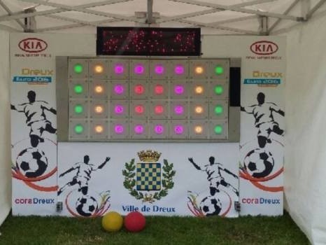 Une animation foot de choix avec le mur Digi-Sports