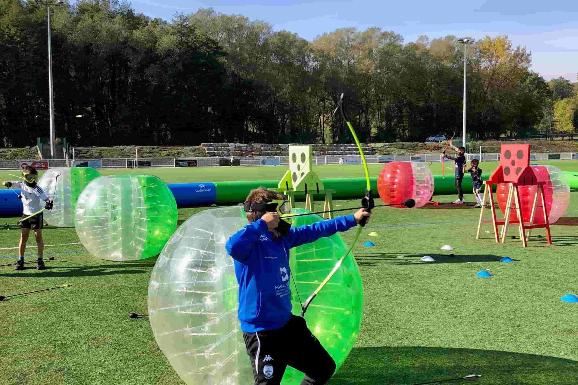 l'archery tag : un paintball avec un arc et des flèches, dès 7 ans