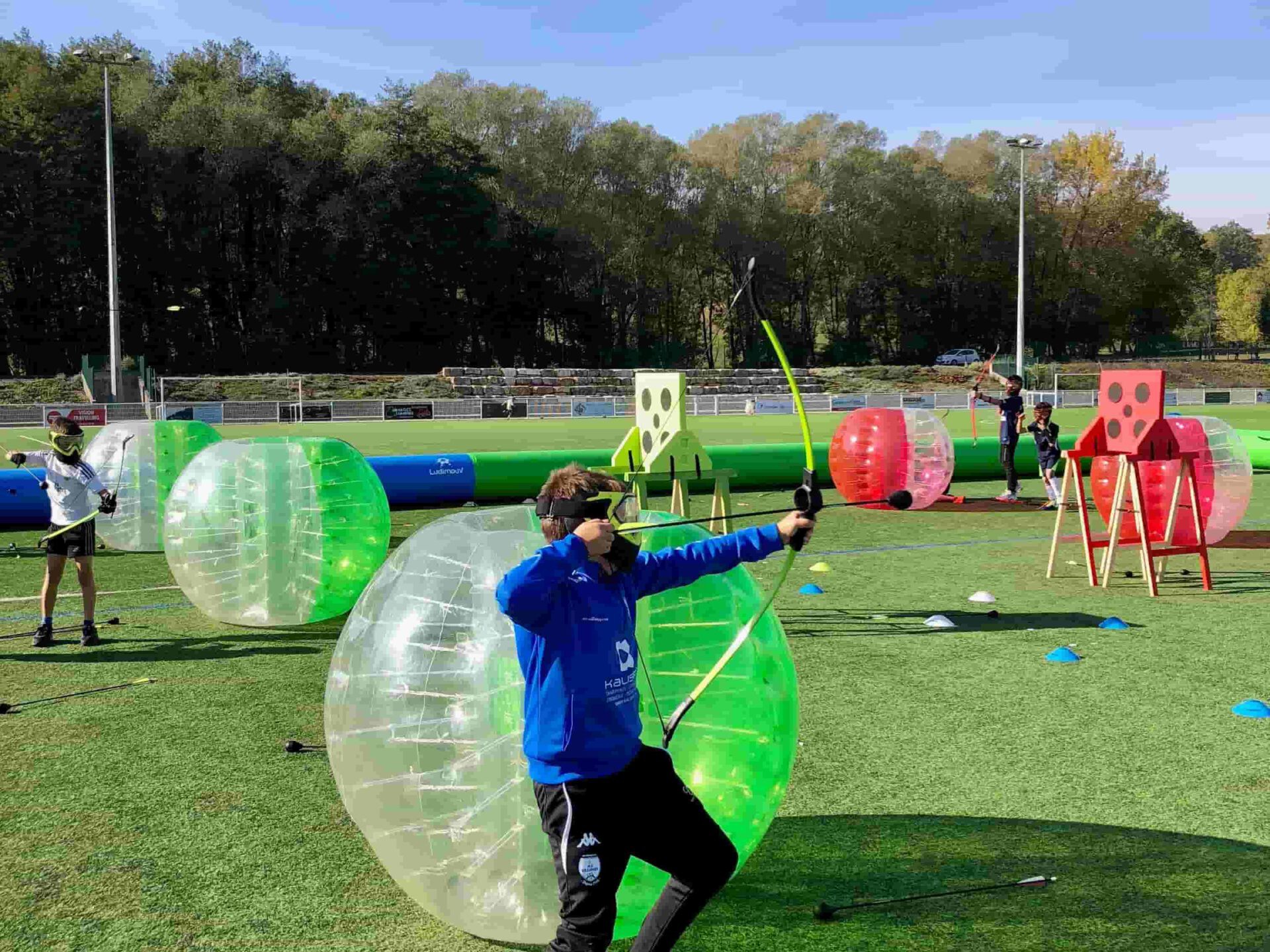 l'archery tag : un paintball avec un arc et des flèches, dès 7 ans