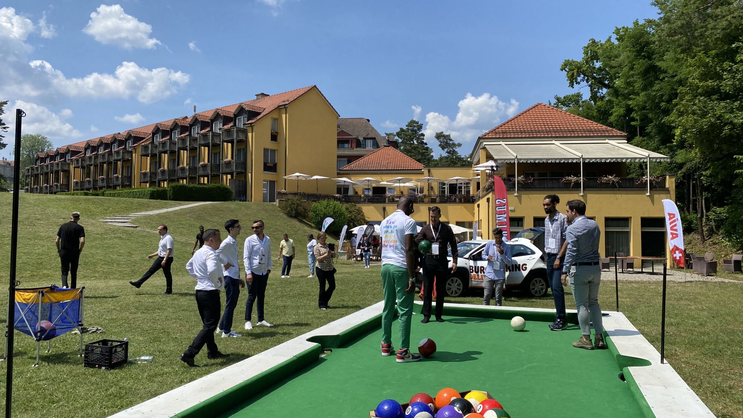Hotel Barcarolle event Kapeeh billarfoot