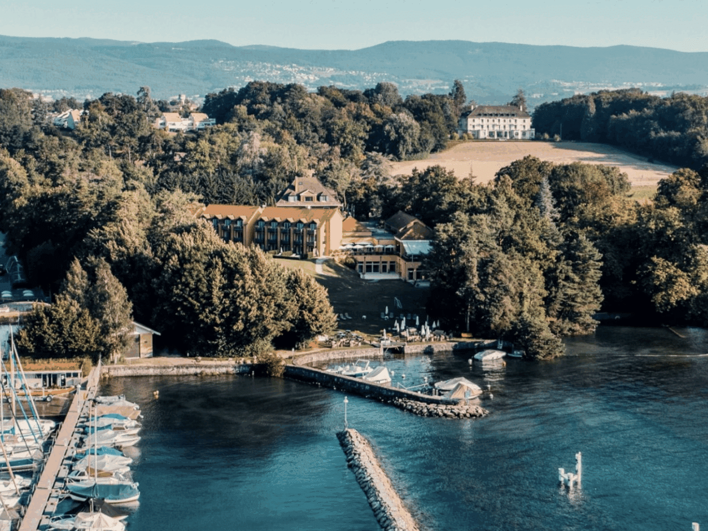 Hotel La Barcarolle drone