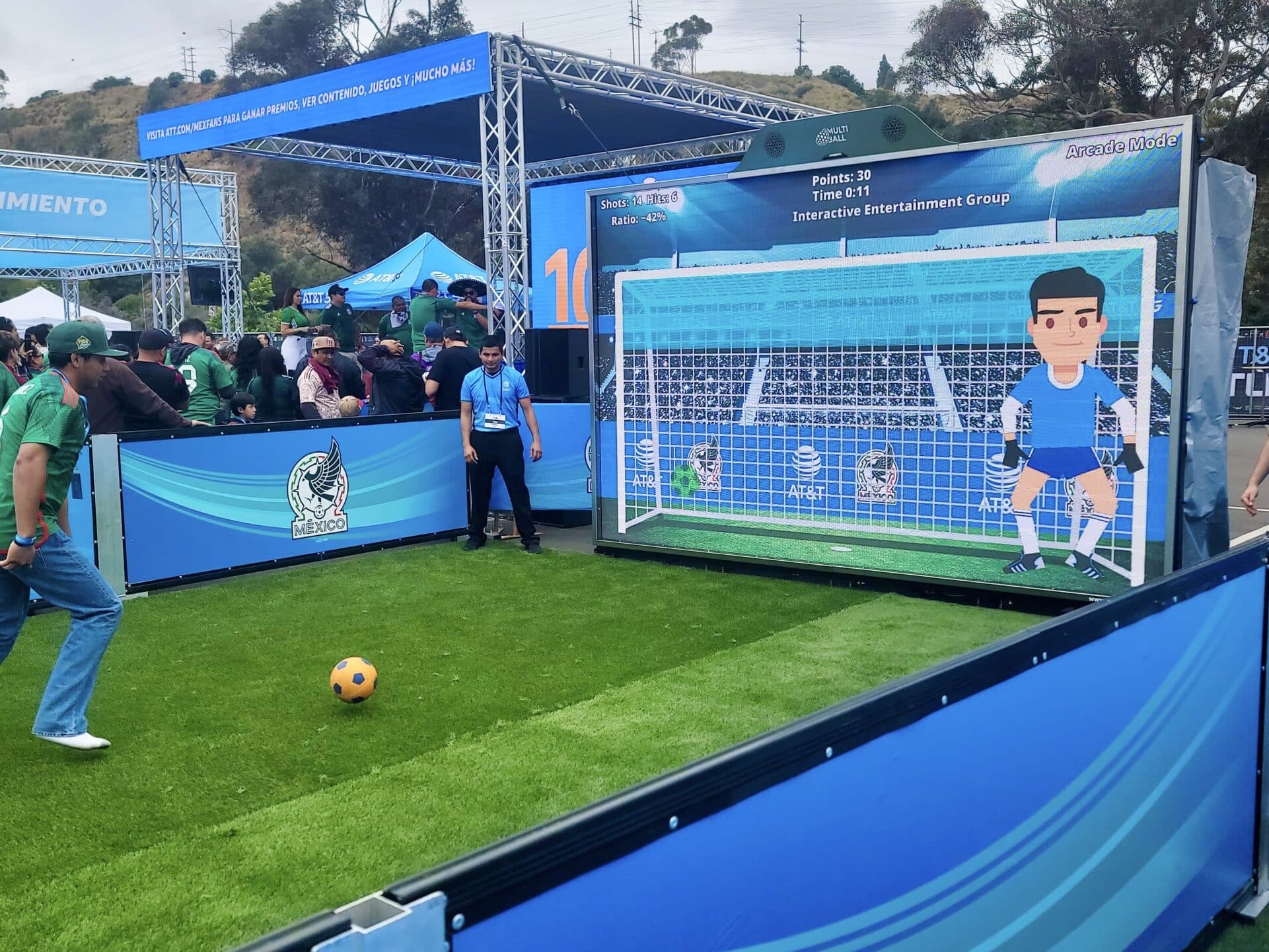 Multiball LED Event Foot