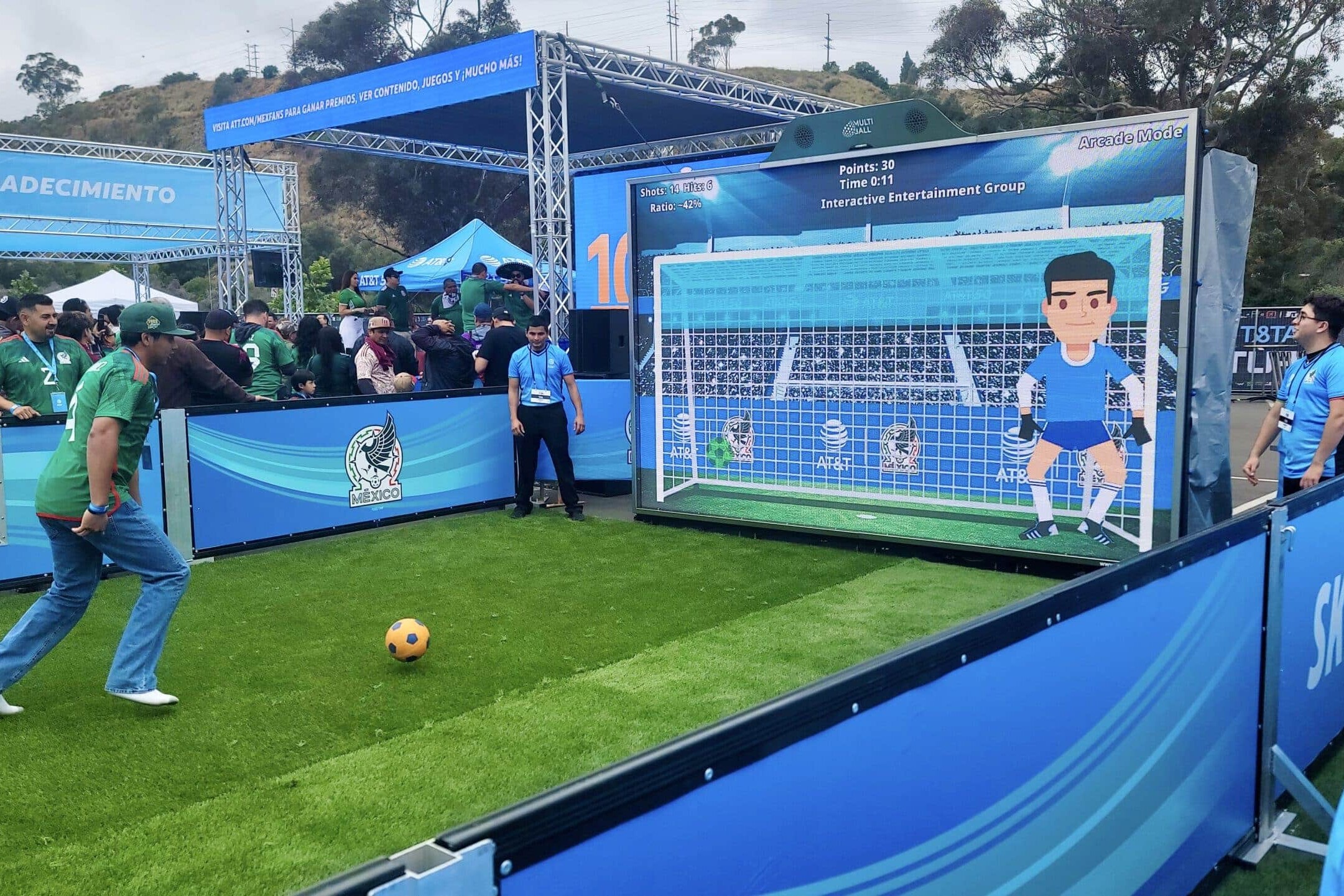 Multiball LED Event Foot
