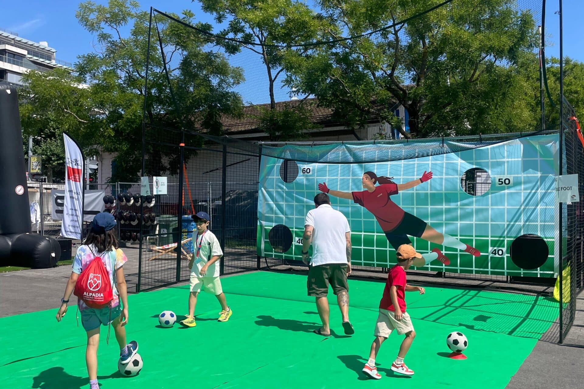 Cible foot football féminin groupe