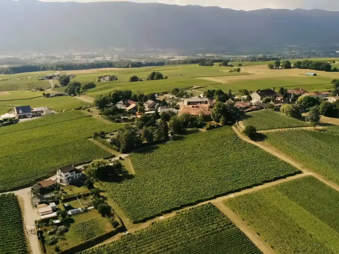 Domaines Les Perrières - Kapeeh vue aérienne